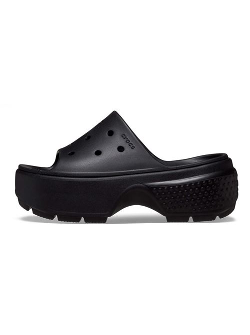 stomp slide w CROCS | CR.209346BLK