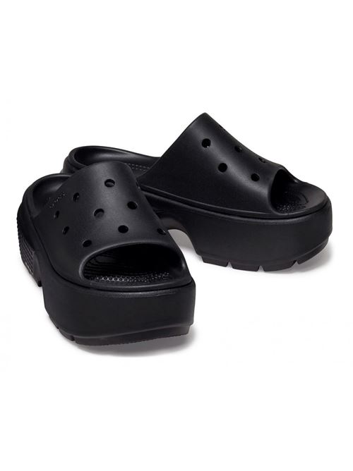 stomp slide w CROCS | CR.209346BLK