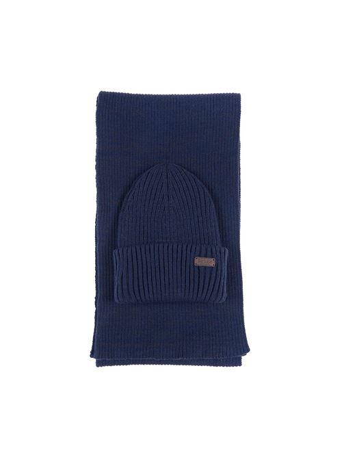 crimdon beanie & scarf BARBOUR | MGS0019NY31