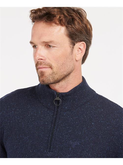 essential tisbury half zip BARBOUR | MKN1187NY91