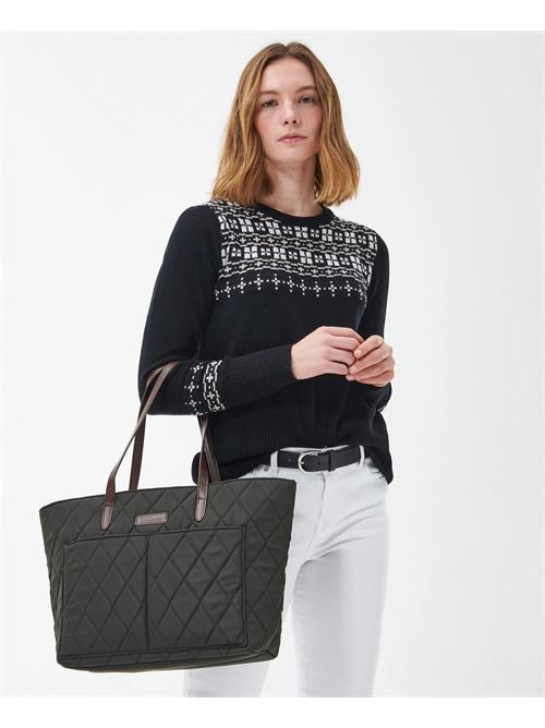 quilted tote bag BARBOUR | LBA0395OL71