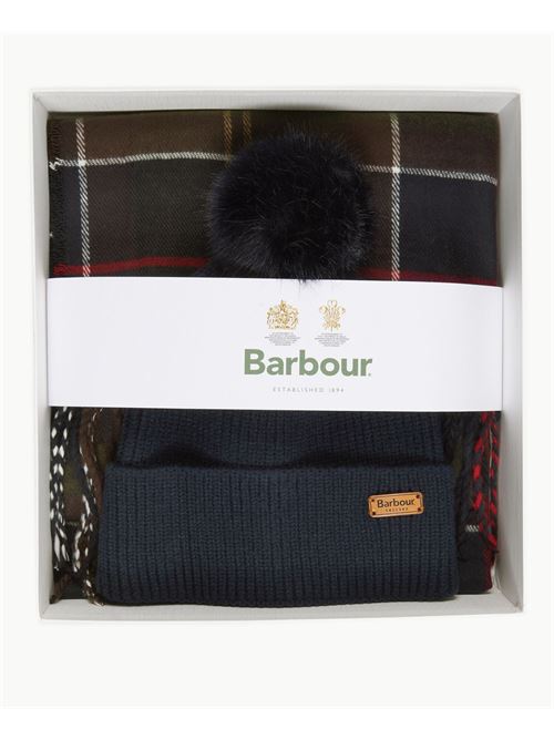 dover beanie & hailes scarf BARBOUR | LGS0054TN11