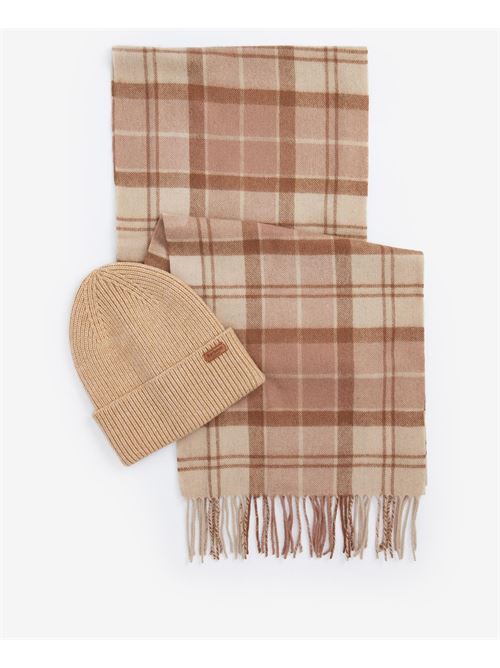 aubrey beanie and scarf set BARBOUR | LGS0096CM31