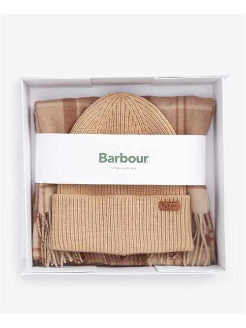 aubrey beanie and scarf set BARBOUR | LGS0096CM31