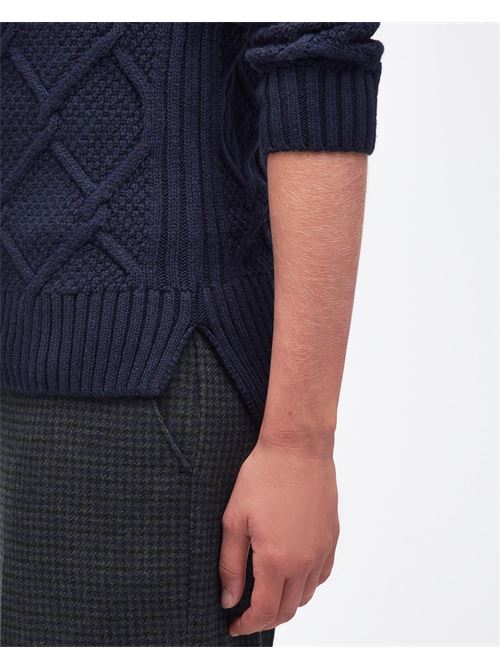 burne roll neck knit BARBOUR | LKN1170NY73