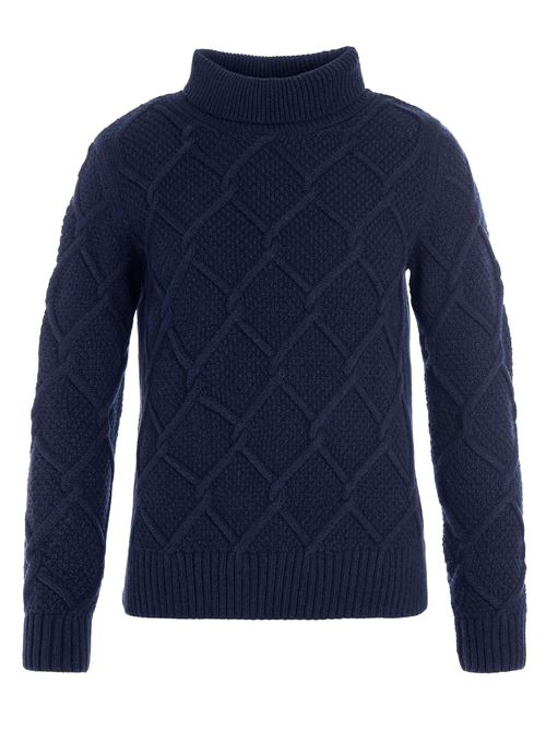 burne roll neck knit BARBOUR | LKN1170NY73