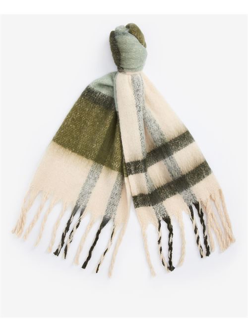 isla tartan boucle scarf BARBOUR | LSC0293GN15