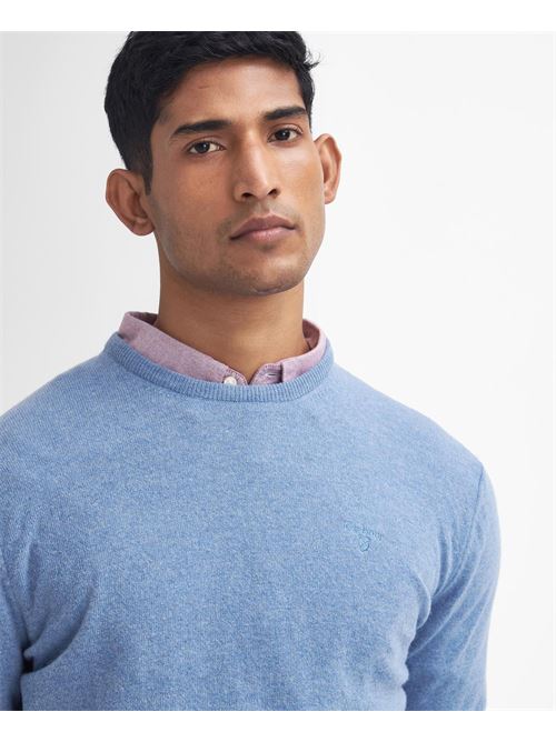 essential l/wool crew neck BARBOUR | MKN0345BL55