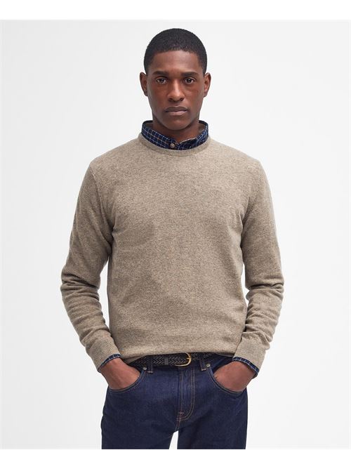 essential l/wool crew neck BARBOUR | MKN0345ST32