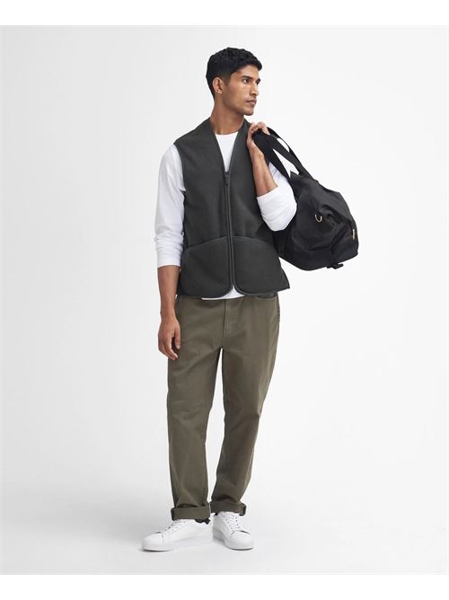 warm pile waistcoat zip BARBOUR | MLI0004SG71