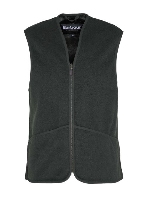 warm pile waistcoat zip BARBOUR | MLI0004SG71