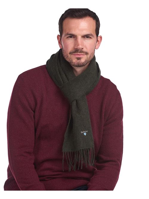 plain lambswool scarf BARBOUR | USC0008GN31