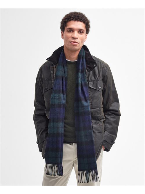 new check tartan scarf BARBOUR | USC0137NY91