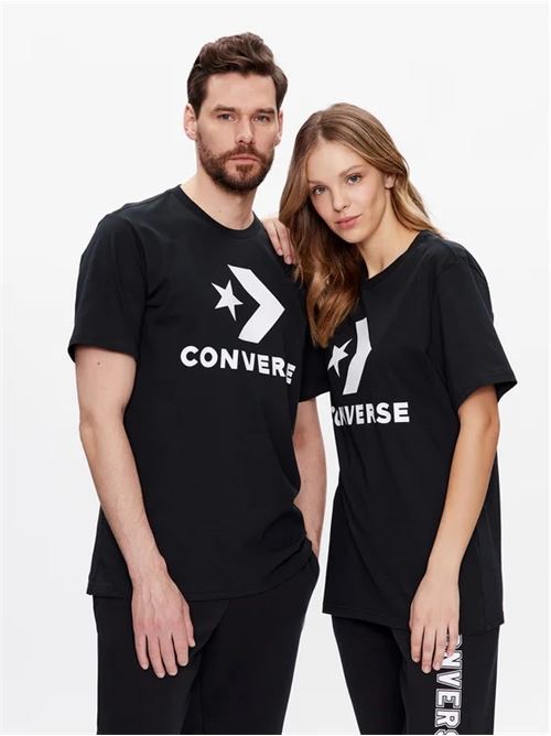 star chevron tee black CONVERSE | 10025458A02