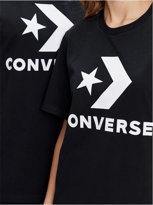 star chevron tee black CONVERSE | 10025458A02