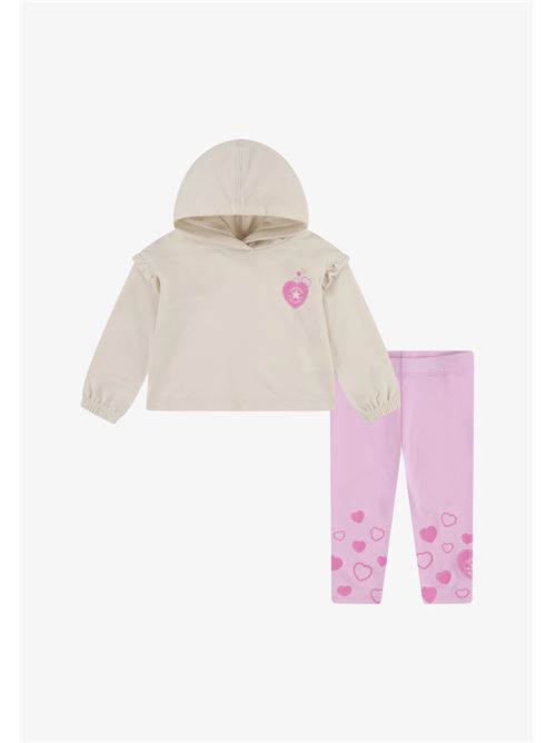 cnvg hoodie & heart legging se CONVERSE | 1CG214AIM