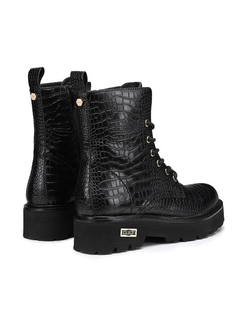 slash 3037 mid w croco vegan print leather CULT | CLW303702BLACK