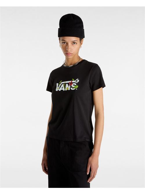 foliage crew ss tee blk VANS | VN000KH1BLK