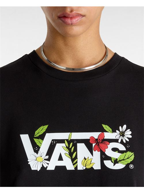 foliage crew ss tee blk VANS | VN000KH1BLK